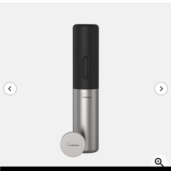 NWT: RABBIT - AUTOMATIC ELECTRIC CORKSCREW WITH FOUL CUTTER - Picture 3 of 6